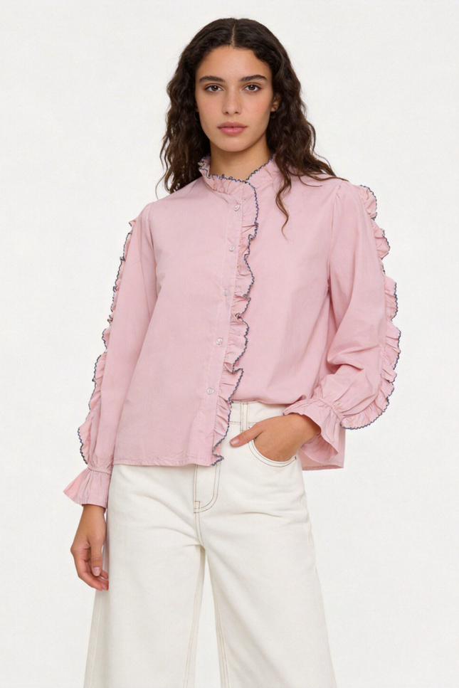 BLUSA ARMONIAS TEEN FRUNCIDOS