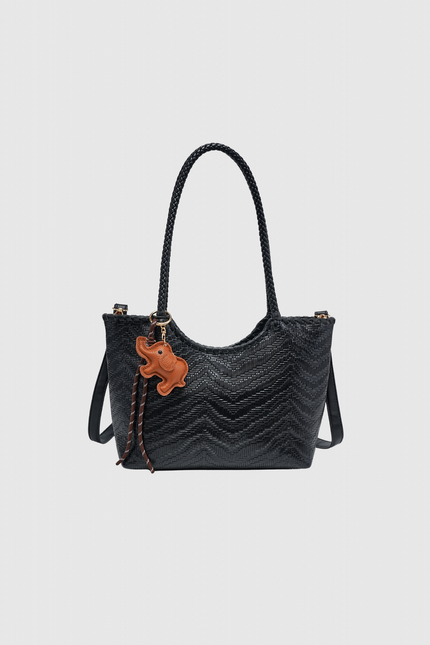 BOLSO DONNA ALESSIA EFECTO TRENZADO
