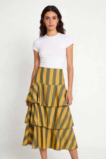 FALDA ARMONIAS TEEN RAYAS
