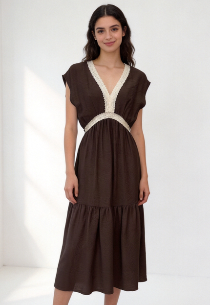 VESTIDO ARMONIAS BORDADOS