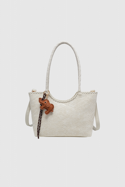 BOLSO DONNA ALESSIA EFECTO TRENZADO