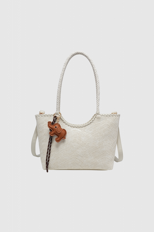 BOLSO DONNA ALESSIA EFECTO TRENZADO