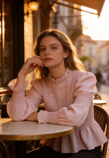 BLUSA ARMONIAS TEEN CUADROS