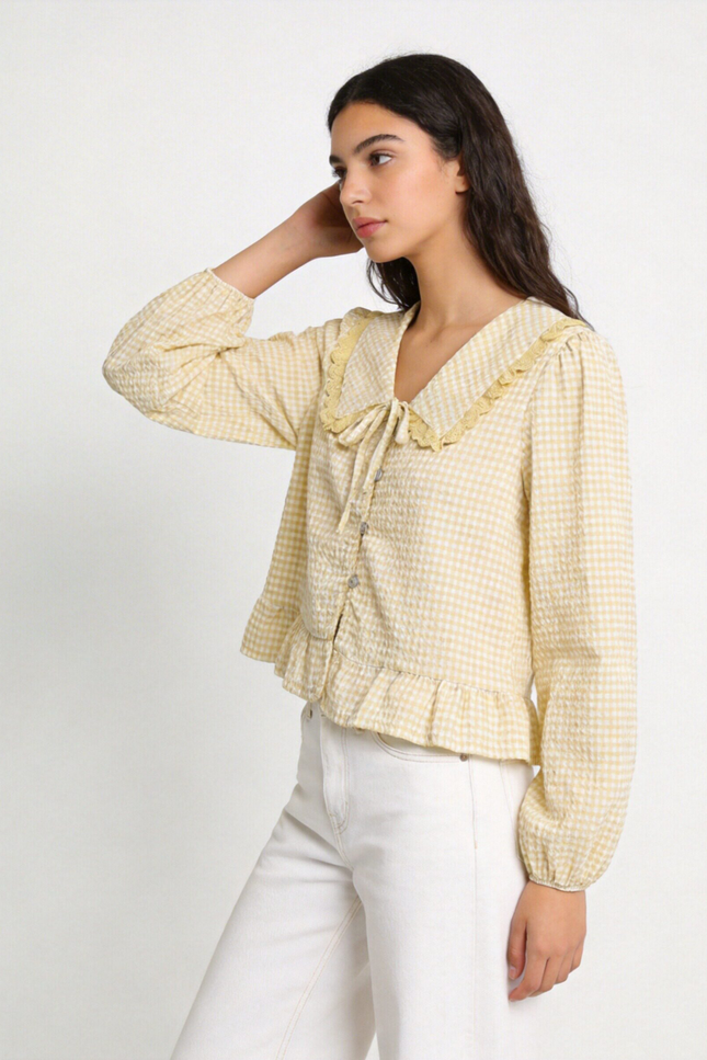 BLUSA ARMONIAS TEEN CUADROS