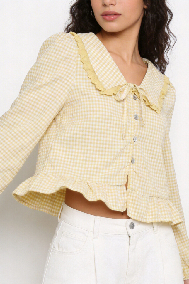 BLUSA ARMONIAS TEEN CUADROS