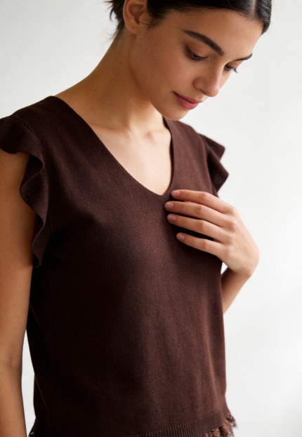 BLUSA ARMONIAS ENCAJE