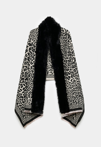PONCHO ARMONIAS LEOPARD