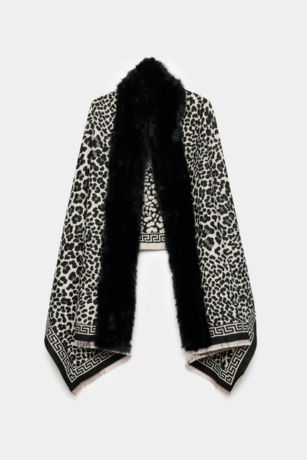PONCHO ARMONIAS LEOPARD