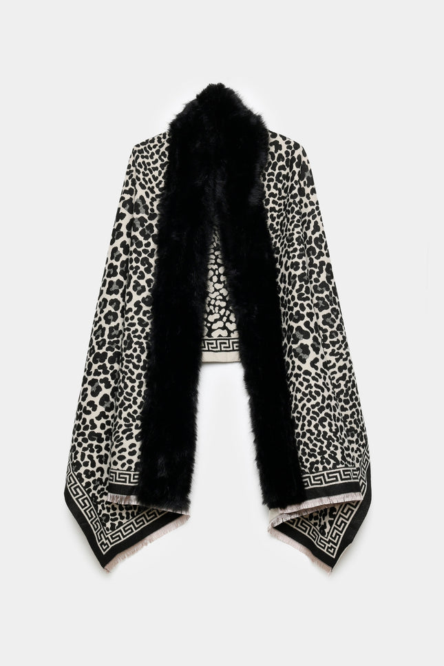 PONCHO ARMONIAS LEOPARD