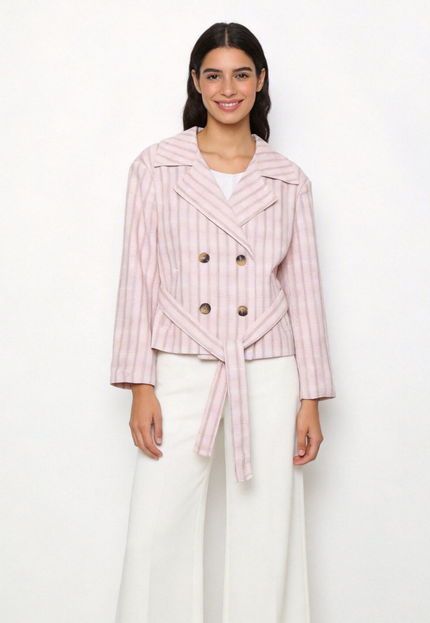 CHAQUETA ARMONIAS CUADROS