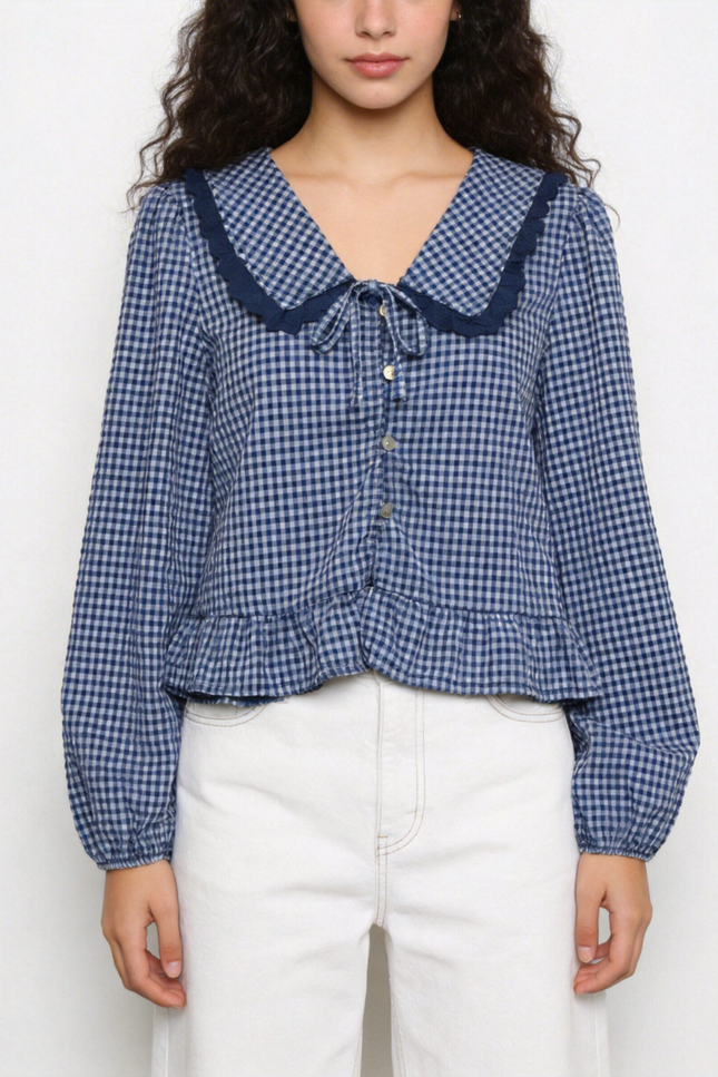 BLUSA ARMONIAS TEEN CUADROS