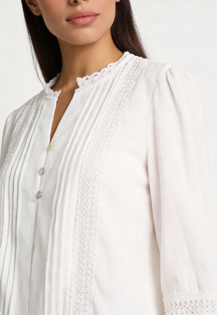 CAMISA ARMONIAS BORDADOS