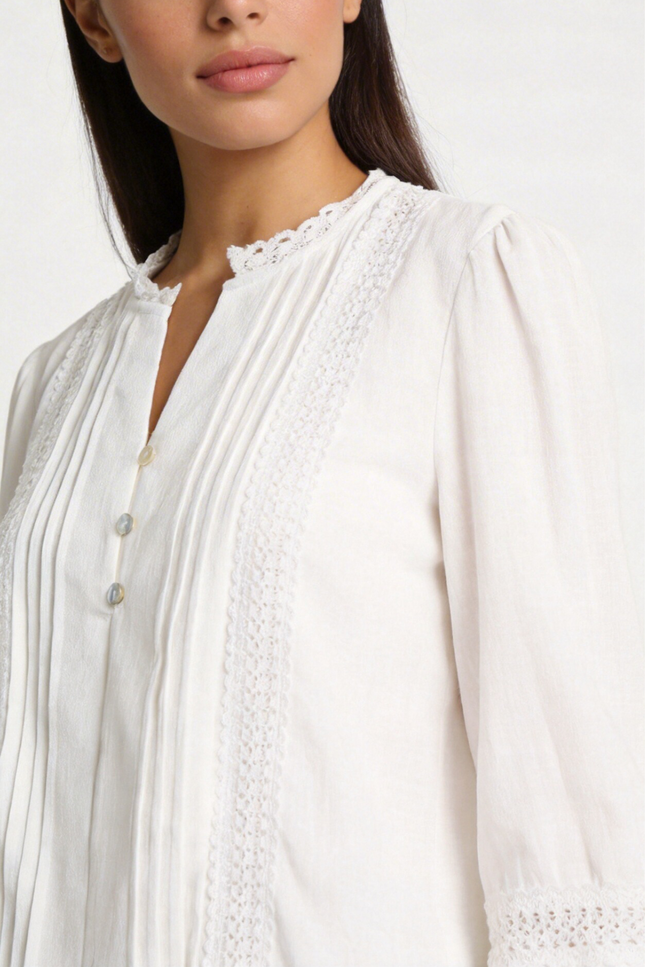 CAMISA ARMONIAS BORDADOS