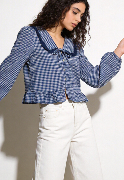BLUSA ARMONIAS TEEN CUADROS