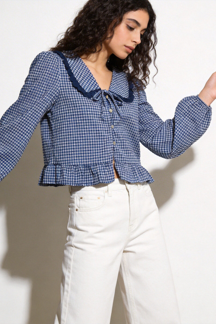 BLUSA ARMONIAS TEEN CUADROS