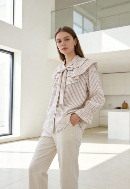 BLUSA ARMONIAS TEEN CUADROS