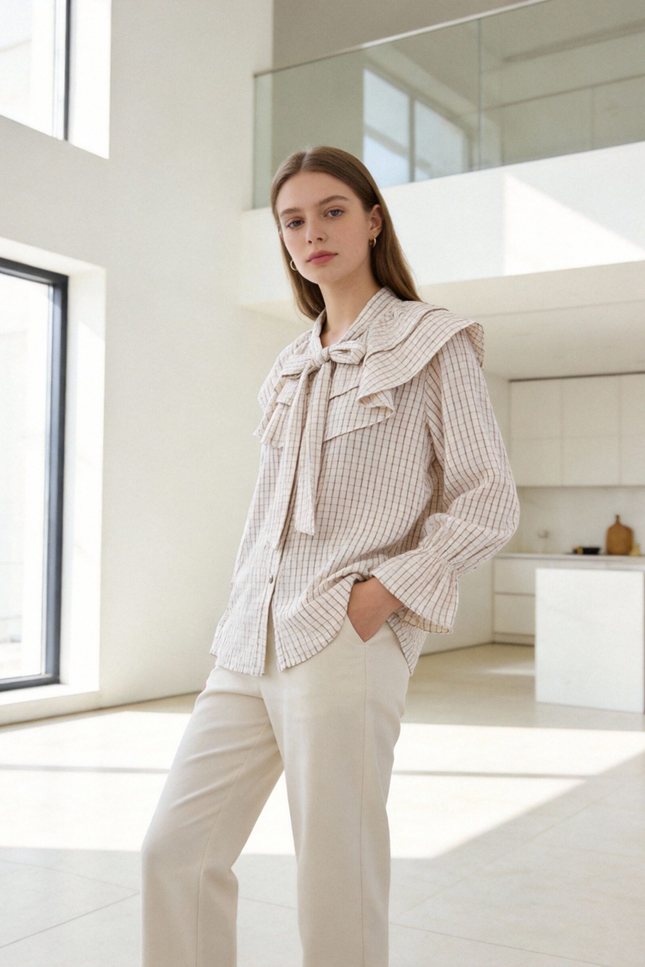 BLUSA ARMONIAS TEEN CUADROS