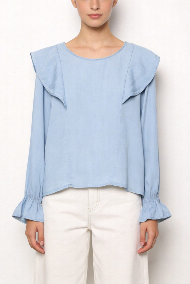 BLUSA ARMONIAS TEEN VOLANTES