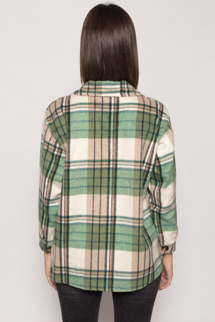 ARMONIAS CHECKED OVERSHIRT