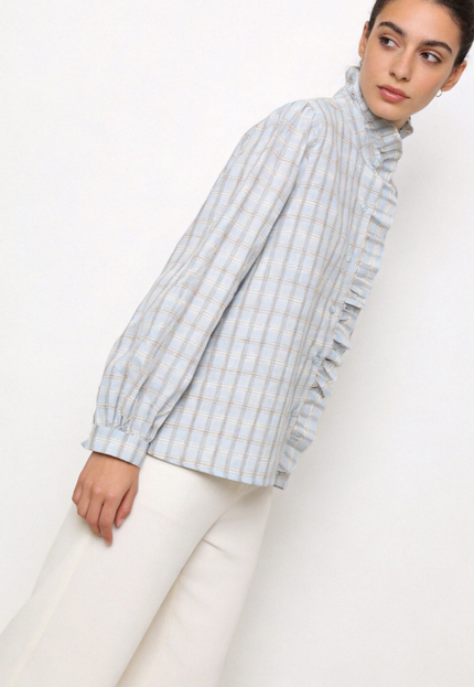 BLUSA ARMONIAS CUADROS