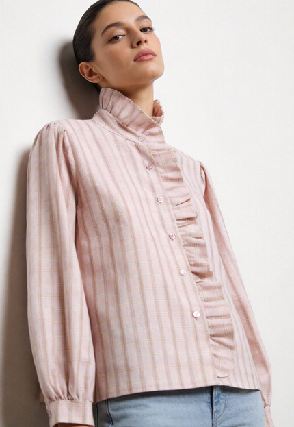 BLUSA ARMONIAS CUADROS