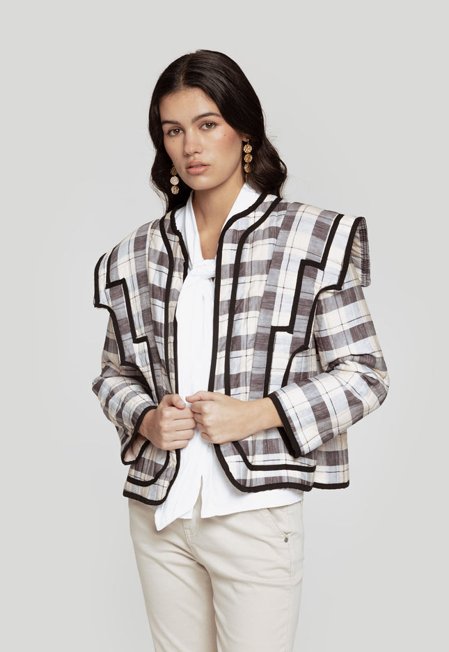 CHAQUETA MASSIMA GRAZIA VOLANTES