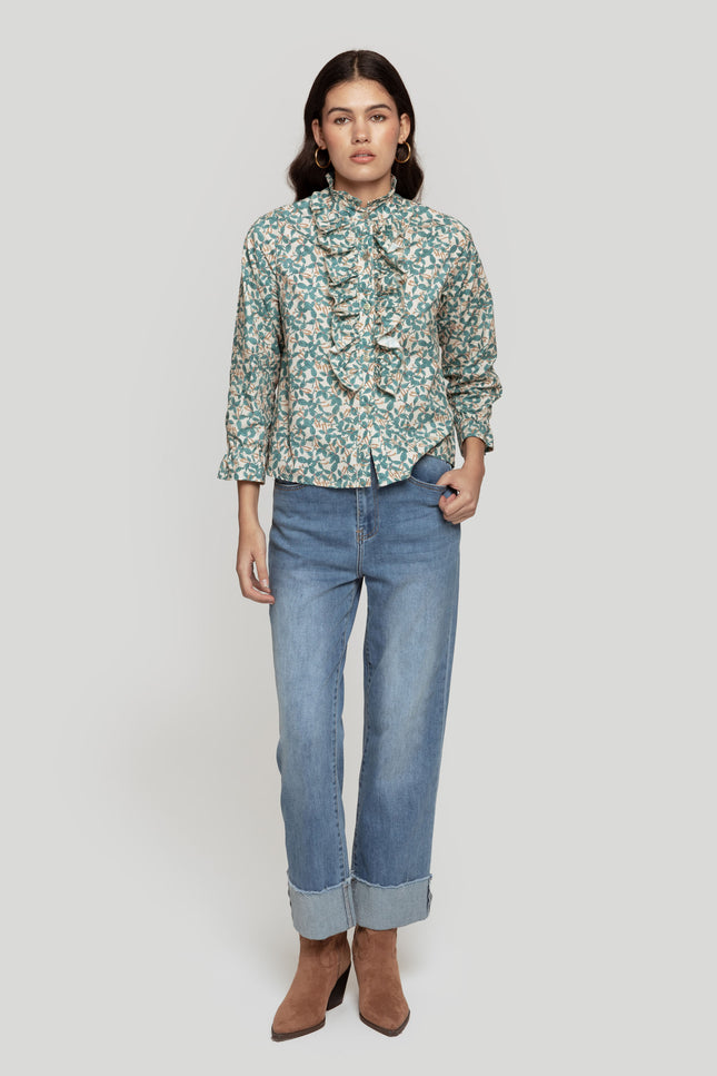 BLUSA MASSIMA GRAZIA TROPICAL