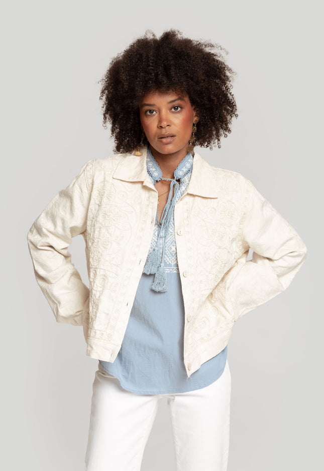 CHAQUETA ARMONIAS BOTONES