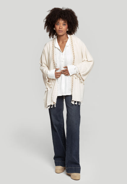 CHAQUETA ARMONIAS POMPONES