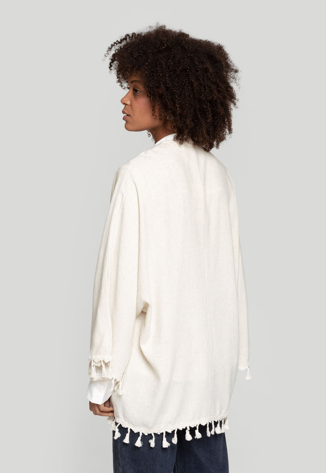 CHAQUETA ARMONIAS POMPONES