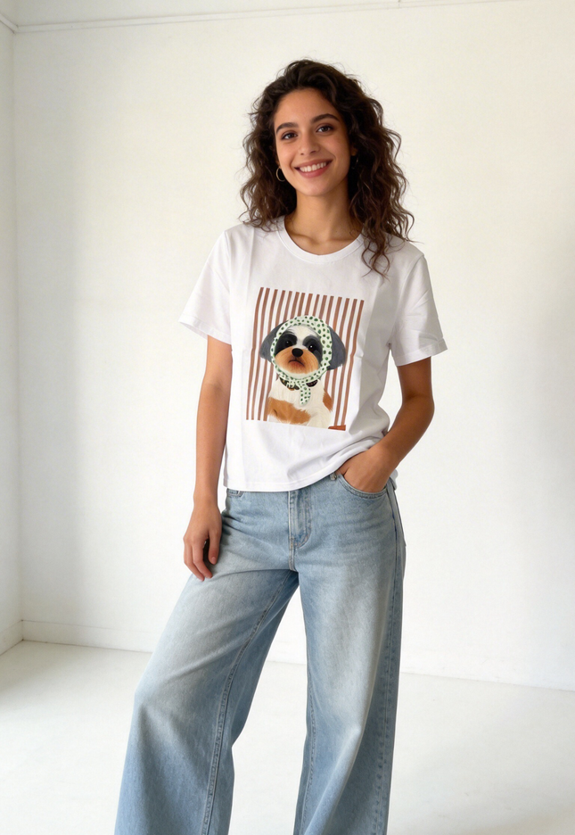 T-SHIRT ARMONIAS ESTAMPADO