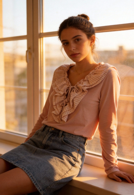 BLUSA ARMONIAS TEEN ALGODÓN