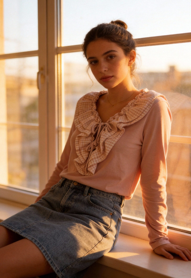 BLUSA ARMONIAS TEEN ALGODÓN
