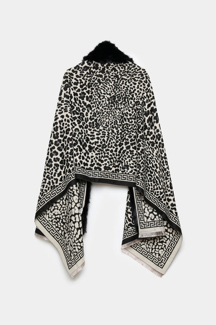 PONCHO ARMONIAS LEOPARD