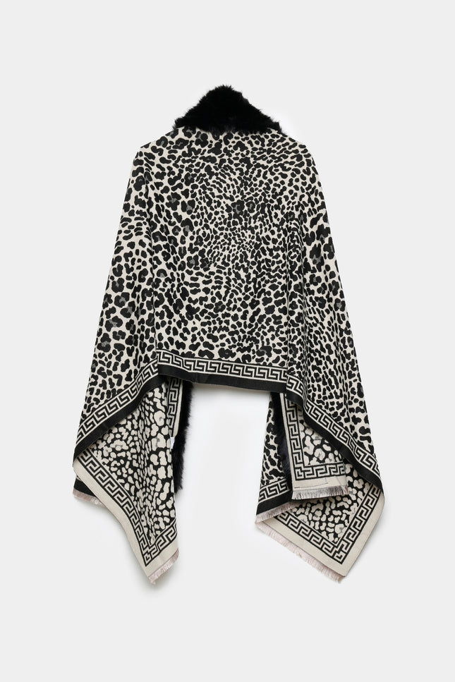 PONCHO ARMONIAS LEOPARD