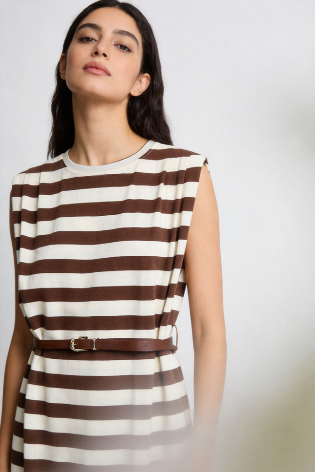 VESTIDO ARMONIAS TEEN RAYAS