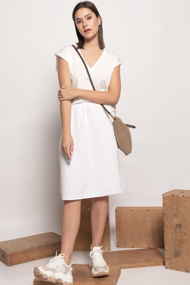 MASSIMA GRAZIA LINEN FALDA