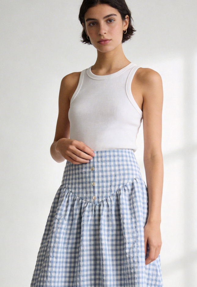 FALDA ARMONIAS TEEN CUADROS