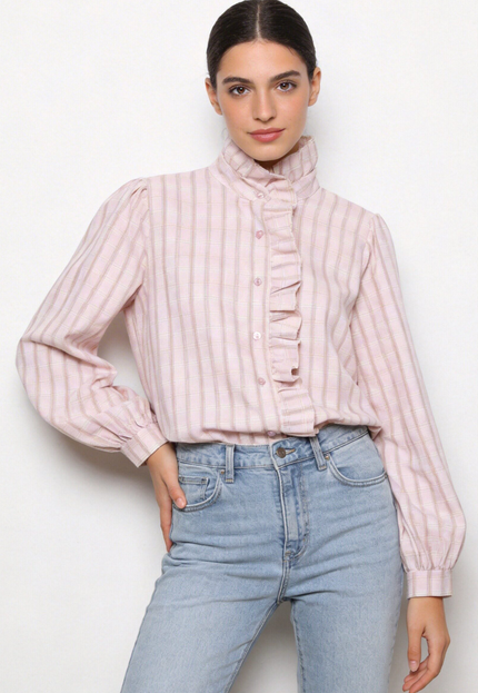 BLUSA ARMONIAS CUADROS