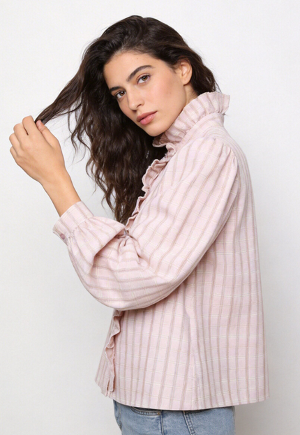 BLUSA ARMONIAS CUADROS