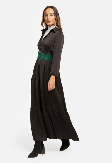 VESTIDO ARMONIAS SATINADO