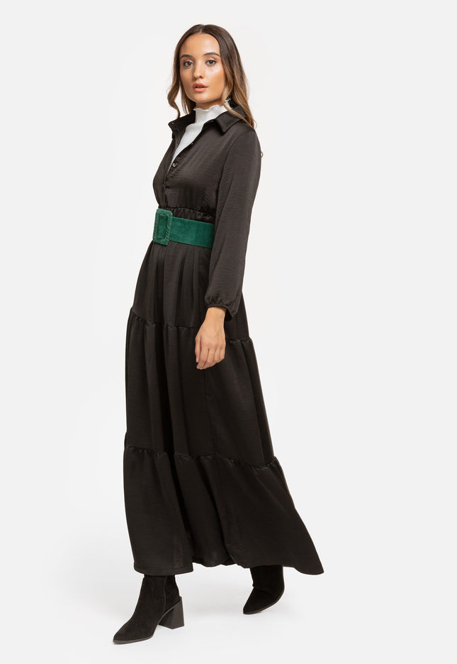 VESTIDO ARMONIAS SATINADO