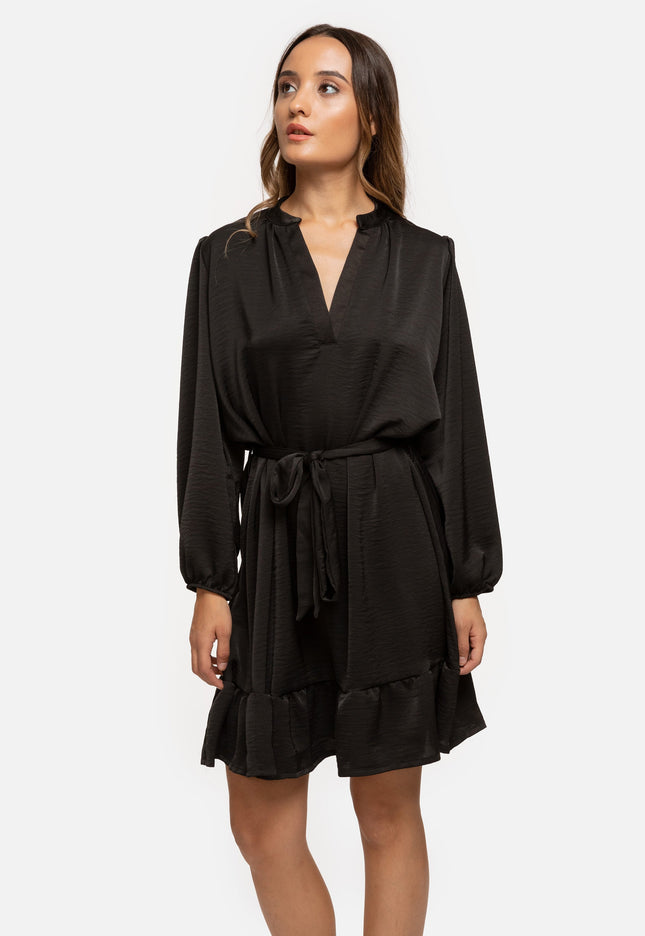 VESTIDO ARMONIAS VOLANTE