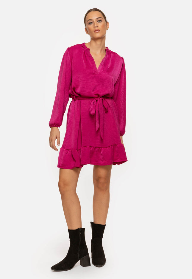 VESTIDO ARMONIAS VOLANTE