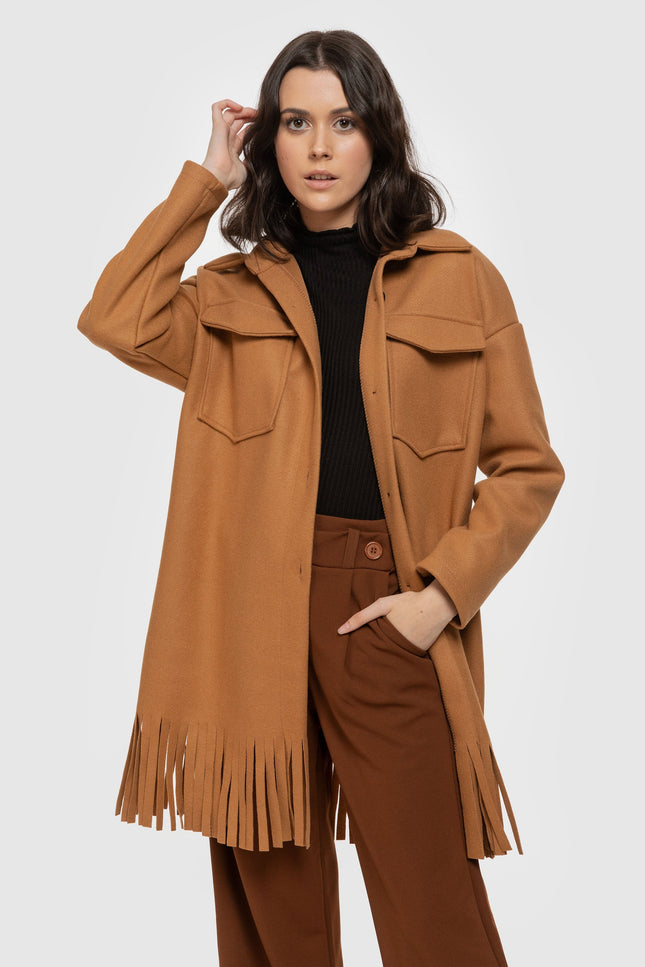 ARMONIAS FRINGE JACKET