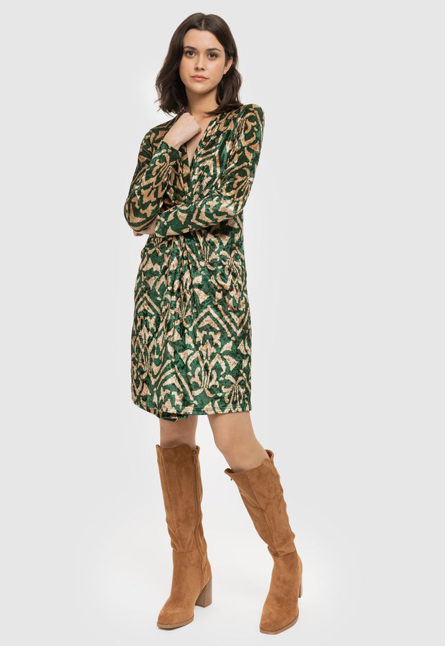 VESTIDO ARMONIAS TERCIOPELO