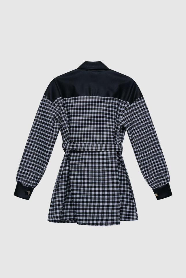 ARMONIAS CHECKED OVERSHIRT