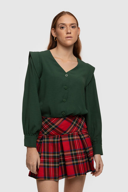 ARMONIAS TARTAN SKIRT