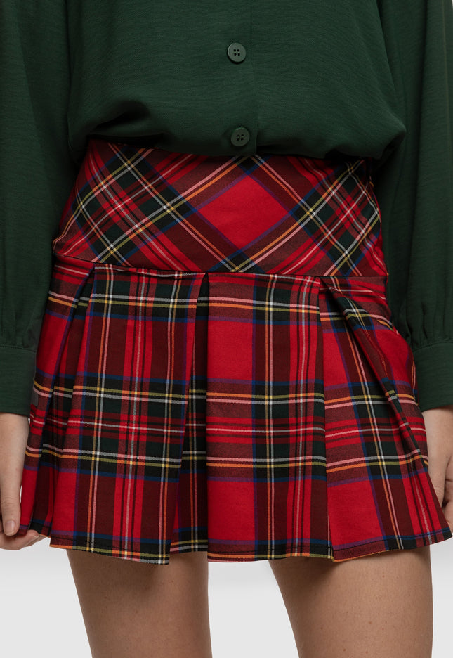 ARMONIAS TARTAN SKIRT