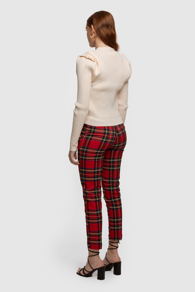 ARMONIAS TARTAN PANTS